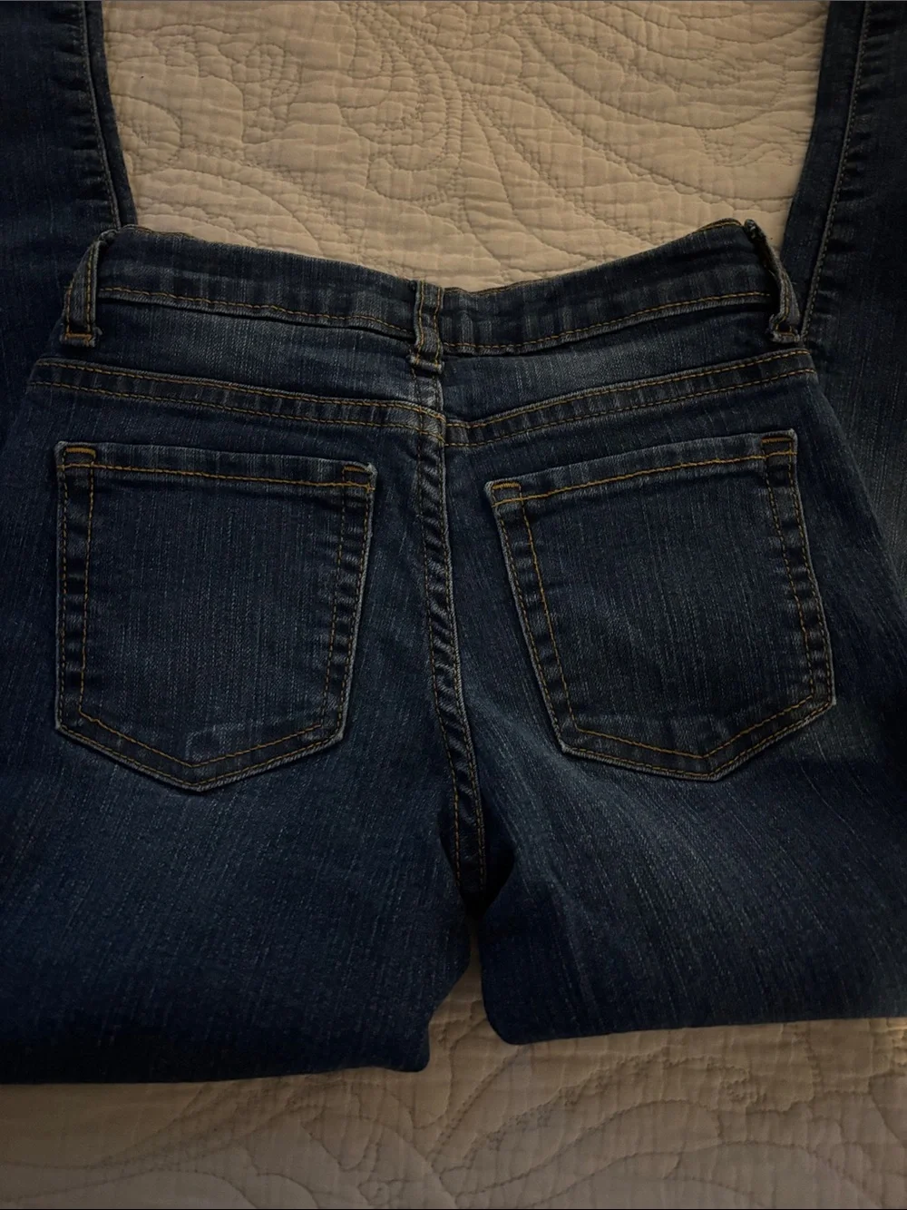 The Children's Place Dark Wash Skinny Jeans &Jordan’s bootcut Jean